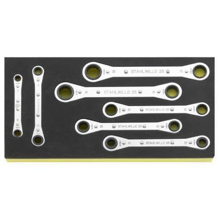 STAHLWILLE 96838751 - Clés à cliquet à empreinte TCS (7 pcs.)