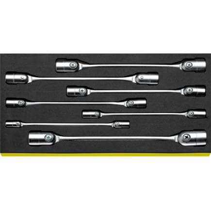 STAHLWILLE 96830195 - 8 x 9 20 x 22 mm Clés à double articulation à empreinte TCS