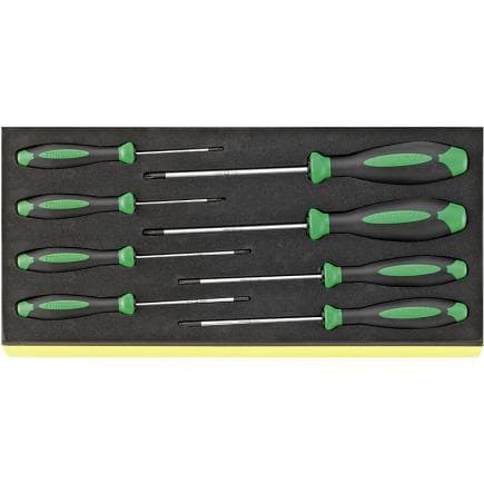 STAHLWILLE 96838767 - Assortiment de tournevis DRALL + à empreinte TCS (8 pcs.)
