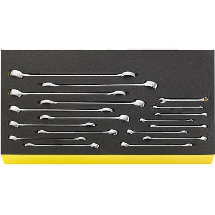 STAHLWILLE 96830121 - Clés mixtes en insert TCS (18 pcs.)
