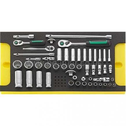 STAHLWILLE 96830123 - Jeu de cliquets 1/4" avec douilles et accessoires en insert TCS (51 pcs.)