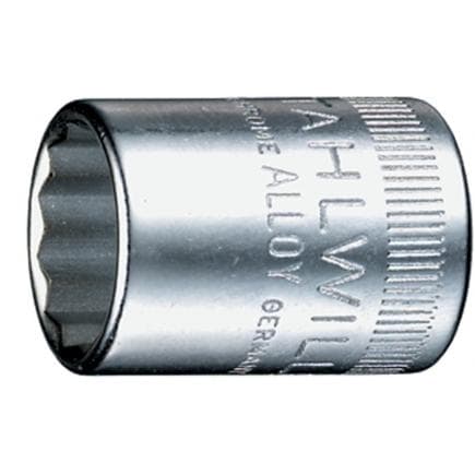 STAHLWILLE 01530012 - Clé à douille 1/4" en pouces avec acier haute performance HPQ – ASME B 107.1 / Fed. Spec. GGG-W-641