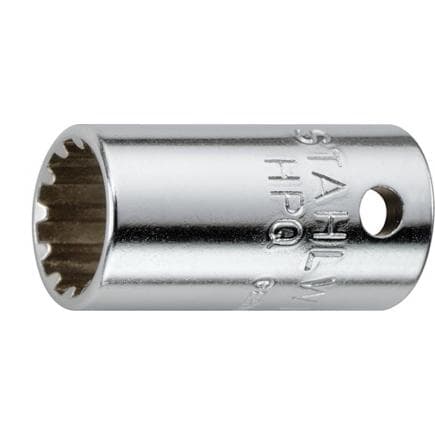 STAHLWILLE 01011007 - Clés à douille Spline Drive 1/4", métriques
