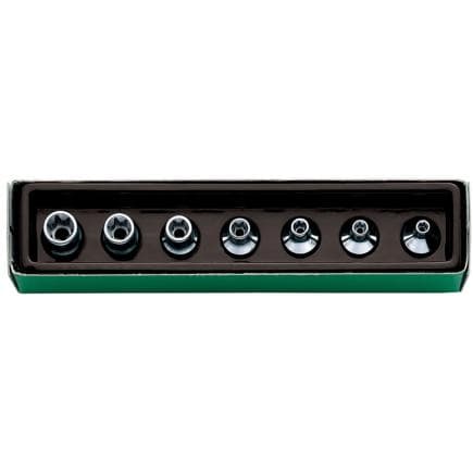 STAHLWILLE 96022702 - Jeu de clés à douilles 3/8" TORX® (E5-E14) (7 pièces)