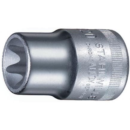STAHLWILLE 03270010 - Clés à douilles 1/2'' pour vis à profil externe TORX®