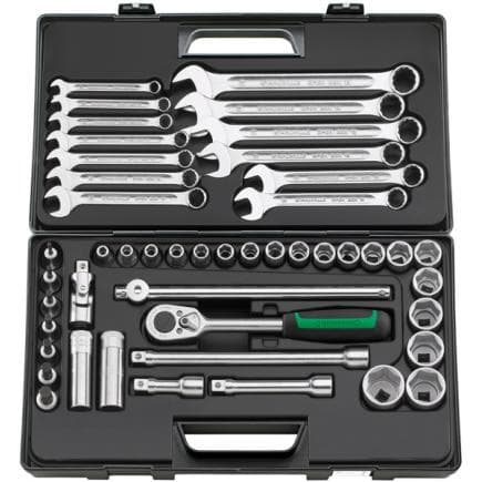 STAHLWILLE 96032301 - Assortiment de clés à douille 1/2'' carré, hex (47 pcs.)