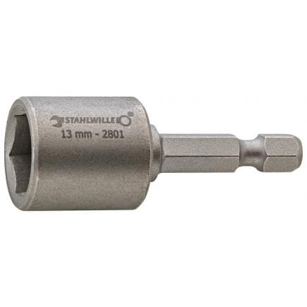 STAHLWILLE 28011007 - Clé à douille avec carré 6 pans 1/4''