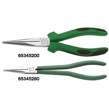 STAHLWILLE 65345280 - Pince à becs demi-ronds, longs