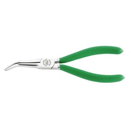 STAHLWILLE 65375160 - Pince à becs demi-ronds (aiguille), Forme B