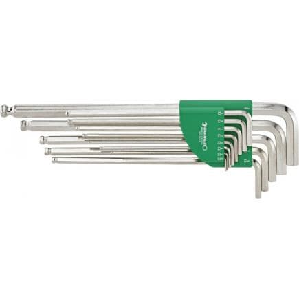 STAHLWILLE 96435700 - Jeu de tournevis coudés à tête sphérique (13 pcs.)