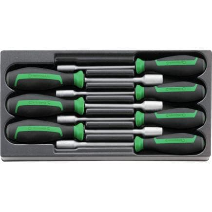 STAHLWILLE 96838300 - Jeu de tournevis avec douille et manche (7 pcs.)