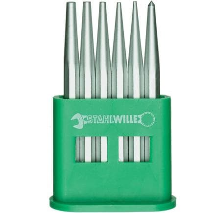 STAHLWILLE 96700601 - Assortiment de poinçons et pointeau