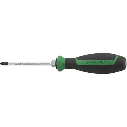 STAHLWILLE 46323101 - Tournevis pour vis cruciforme DRALL + avec capuchon à percussion et embout 6 pans