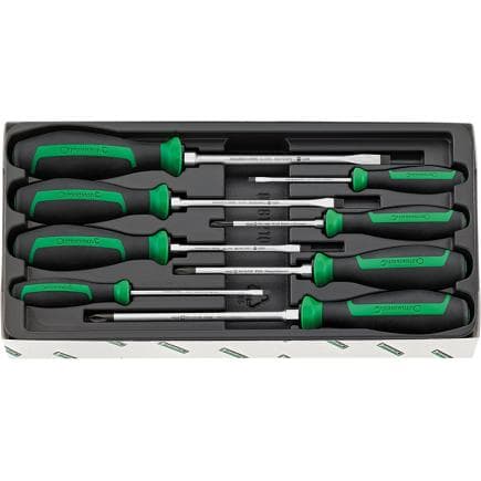 STAHLWILLE 96469715 - Assortiment de tournevis DRALL + (8 pcs.)