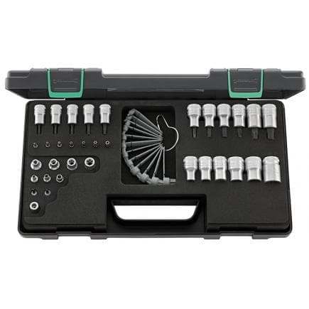 STAHLWILLE 98811908 - Assortiment TORX® 1/4 3/8 1/2'' Carré (35 PCS.)