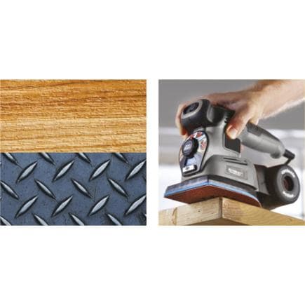 STANLEY STA31467-XJ - Feuilles pour ponceuse multi-ponceuses velcro pointes à grains assortis (multipack)