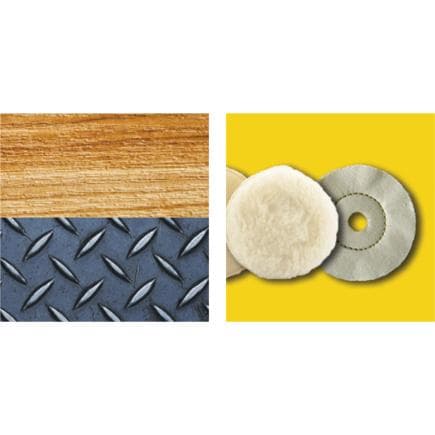 STANLEY STA32292-XJ - Tampon de ponçage flexible 125 mm pour perceuse avec système auto-agrippant