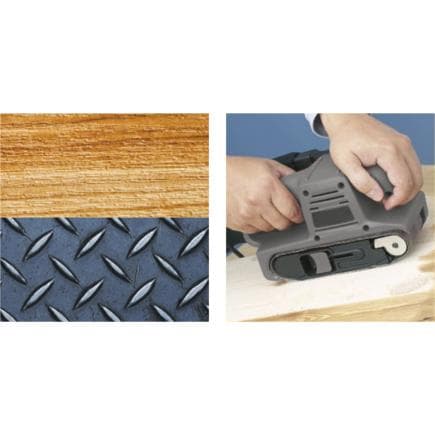 STANLEY STA33116-XJ - Bandes abrasives pour ponceuse à bande 75x457 mm grains assortis (multi-pack)