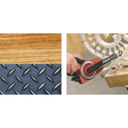 STANLEY STA33311-XJ - Courroies abrasives en toile de corindon pour lime électrique 13x451 mm (multi-pack)