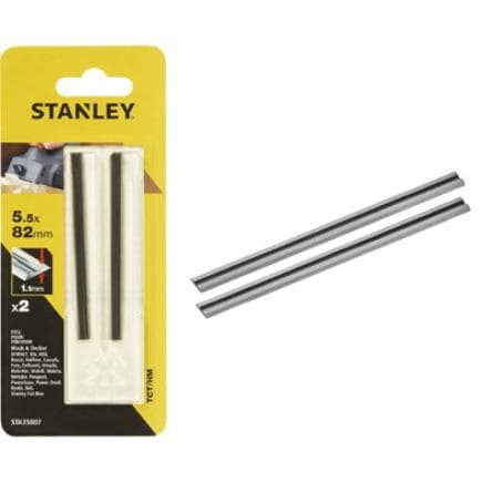 STANLEY STA35007-XJ - Lames de raboteuse TCT (paquet multiple)