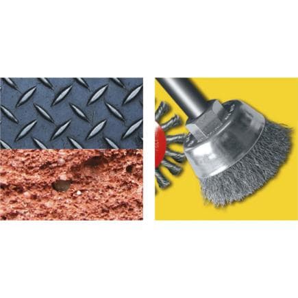 STANLEY STA36027-XJ - Brosse boisseau avec tige en laiton 50 mm