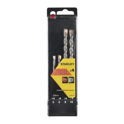STANLEY STA56012-QZ - Jeu d’embouts SDS dans la boîte (4 pièces)