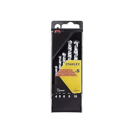 STANLEY STA56035-QZ - Jeu de forets à maçonnerie en boîte (5 pièces)