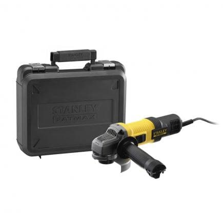 STANLEY FMEG210K-QS - Meuleuse d'angle 850w - 115 mm avec coffret