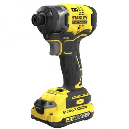 STANLEY SFMCF820D2K-QW - Visseuse à impulsions BRUSHLESS 3 VITESSES 18V - 2.0 AH