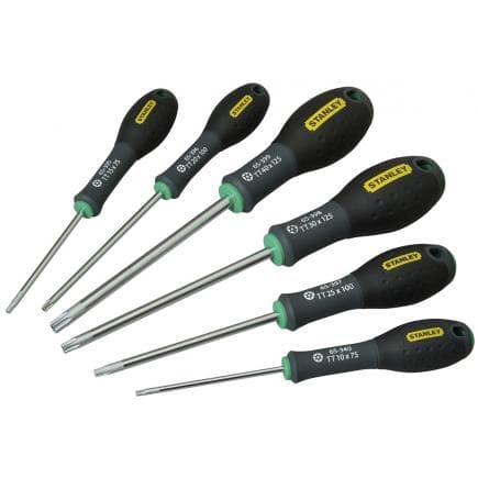 STANLEY 0-65-099 - Jeu de 6 tournevis FatMax® - différentes pointes