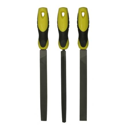 STANLEY 0-22-464 - Jeu de 3 Limes (4 pcs.)