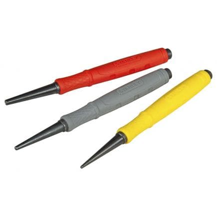 STANLEY 0-58-930 - Dynagrip set 3 chasse-clous (6 pcs.)