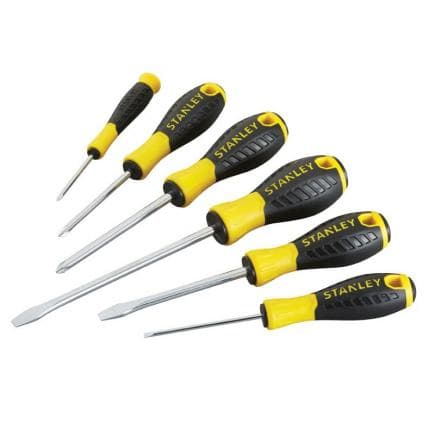 STANLEY STHT0-60208 - Jeu de 6 tournevis Stanley Essential (6 pcs.)