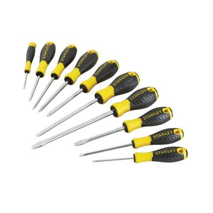 STANLEY STHT0-60211 - Jeu de 10 tournevis Stanley Essential (4 pcs.)