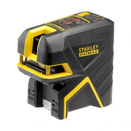 STANLEY FMHT1-77414 - NIVEAU LASER CROISÉ + 2 POINTS P2LR FATMAX® - FAISCEAU ROUGE