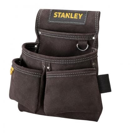 STANLEY STST1-80116 - GAINE AVEC DOUBLE POCHE PORTE-OUTILS EN CUIR