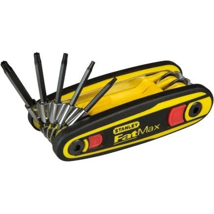 STANLEY 0-97-552 - Jeu de 8 clés hexagonales FATMAX® avec serrure (lot multiple)