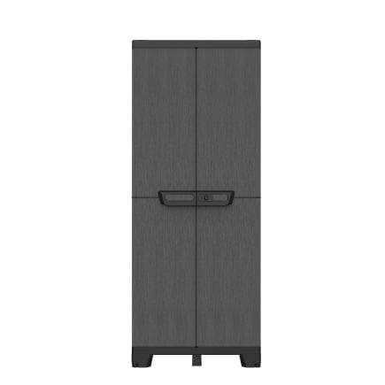 TERRY 1003201 - Cab 2680 Ardesia - Armoire à 2 portes équipée de 3 étagères