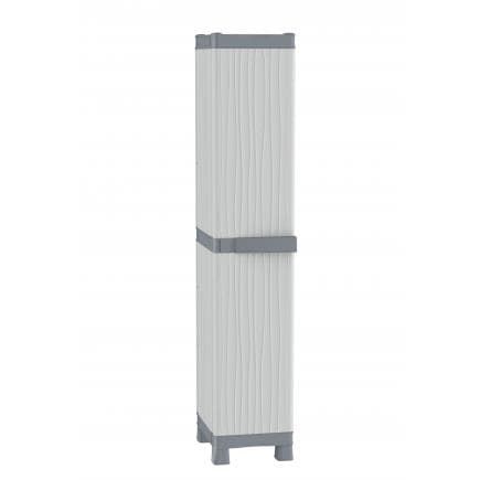 TERRY 1002568 - Armoire d’extérieur 1 porte 4 étagères 35x43,8x181,8 cm