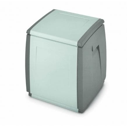 TERRY 1002731 - Coffre en résine 1 module 120 litres. 54x54x57 cm Gris/Tourterelle