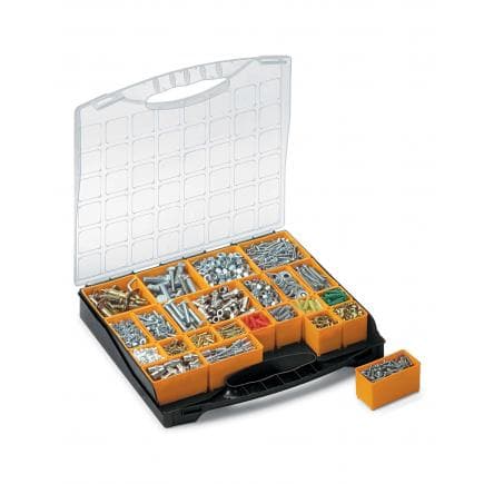 TERRY 1002229 - Organisateur en plastique avec couvercle - 24 casiers amovibles