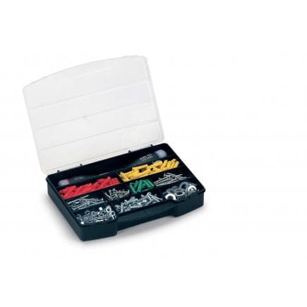 TERRY 1002217 - Organisateur en plastique avec couvercle - 10 compartiments