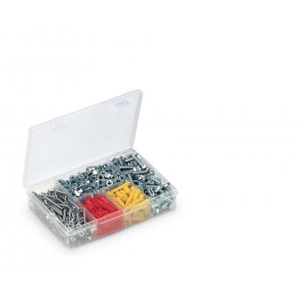 TERRY 1002310 - Organisateur en plastique avec couvercle - 5 compartiments transparents