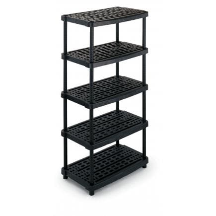 TERRY 1000518 - Rayonnage en plastique - étagères ventilées 93x59x188,5 cm