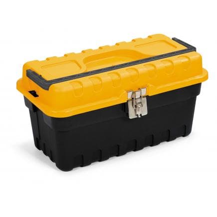 TERRY 1002632 - Caisse à outils avec plateau - Noir/Jaune