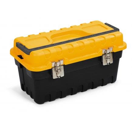 TERRY 1002634 - Caisse à outils avec plateau - Noir/Jaune