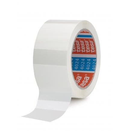 TESA - Ruban adhésif pour emballage universel blanc 66 m x 50 mm