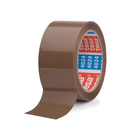 TESA - Ruban adhésif pour emballage universel marron 66 m x 50 mm