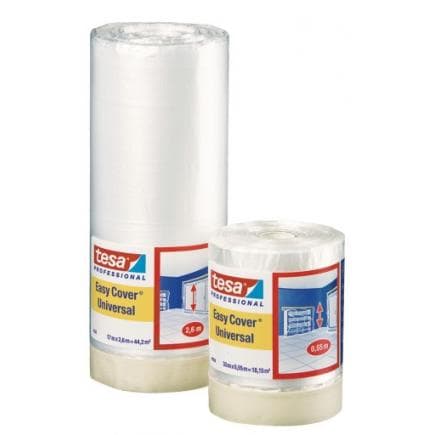 TESA - Ruban filmique en papier semi-crêpé de protection universel