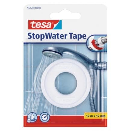 TESA - Lot de 6 Rubans StopWater en PTFE pour applications de plomberie